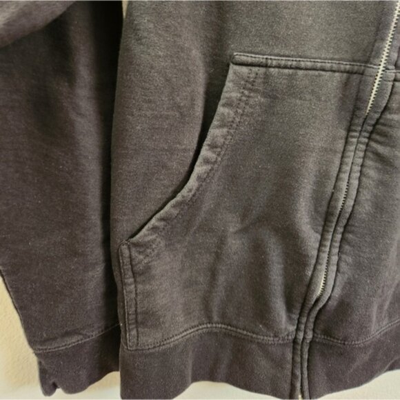 Nine Inch Nails Unisex Broken Midweight Zip-Up Hoodie Sweatshirt Black Small - Picture 4 of 9